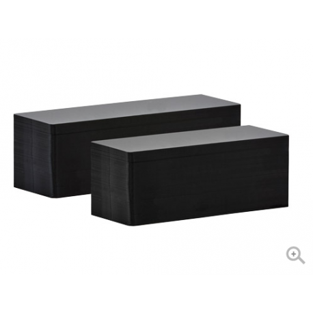 Evolis plastic cards, black, long, 500 pcs. - 2