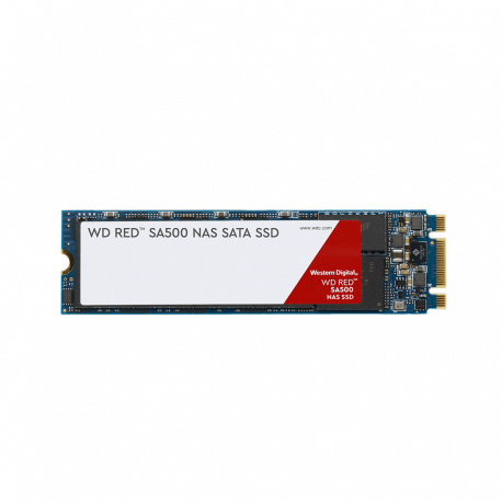 WD Red SA500 NAS SATA SSD WDS500G1R0B - SSD - 500 GB - internal - M.2 2280 - SATA 6Gb / s - 0