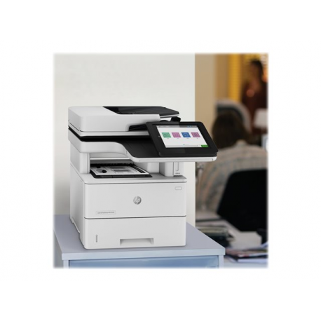 HP LaserJet Enterprise MFP M528f - Multifunction printer - B / W - laser - Legal (216 x 356 mm) (original) - A4 / Legal (media) - up to 43 ppm (copying) - up to 43 ppm (printing) - 650 sheets - 33.6 Kbps - USB 2.0, Gigabit LAN, USB 2.0 host - 6