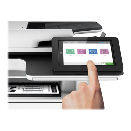 HP LaserJet Enterprise MFP M528f - Multifunction printer - B / W - laser - Legal (216 x 356 mm) (original) - A4 / Legal (media) - up to 43 ppm (copying) - up to 43 ppm (printing) - 650 sheets - 33.6 Kbps - USB 2.0, Gigabit LAN, USB 2.0 host - 7