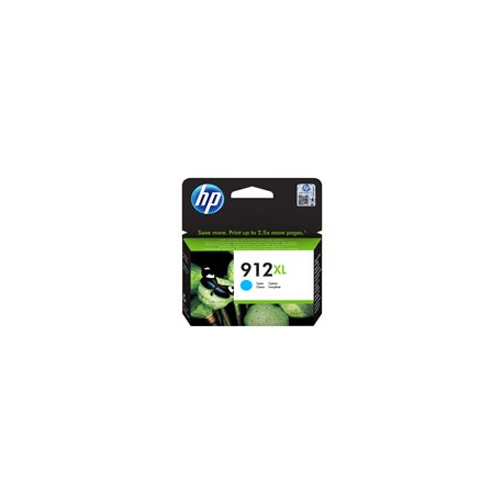 HP 912XL - 9.9 ml - High Yield - cyan - original - ink cartridge - for Officejet 80XX; Officejet Pro 80XX - 0
