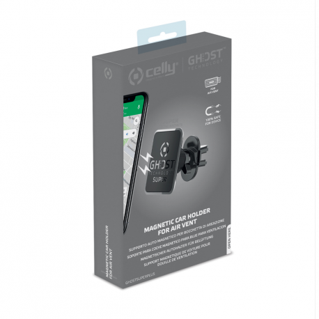 Celly GHOSTSUPERPLUS - Car holder for mobile phone - black - 5