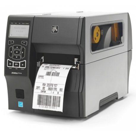 Zebra ZT400 Series ZT411 - Label printer - direct thermal  /  thermal transfer - Roll (11.4 cm) - 203 dpi - up to 356 mm / sec - USB 2.0, LAN, serial, USB host, Bluetooth 4.1 - 0