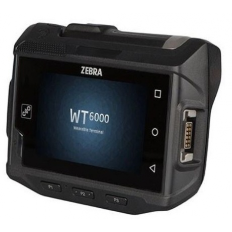 Zebra WT6000 Wearable Computer - Data collection terminal - rugged - Android 7.1 (Nougat) - 8 GB - 3.2" IPS (800 x 480) - USB host - Wi-Fi 5, NFC, Bluetooth - 1