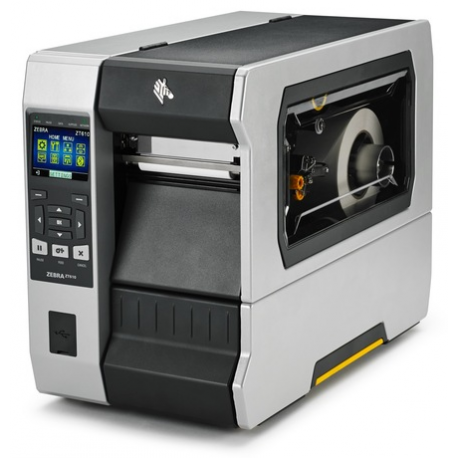 Zebra ZT610 - Label printer - direct thermal  /  thermal transfer - Roll (11.4 cm) - 203 dpi - up to 356 mm / sec - USB, serial, Gigabit LAN, USB host, Bluetooth 4.0 - 2