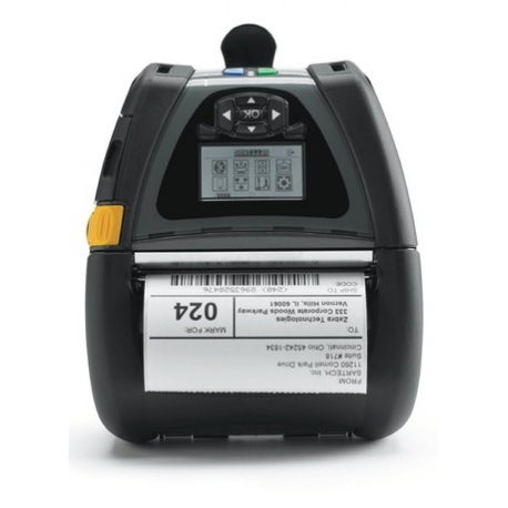 Zebra QLn 420 - Label printer - direct thermal - Roll (11.2 cm) - 203 dpi - up to 102 mm / sec - USB, serial, Wi-Fi(n), NFC, Bluetooth 3.0 - tear bar - 2