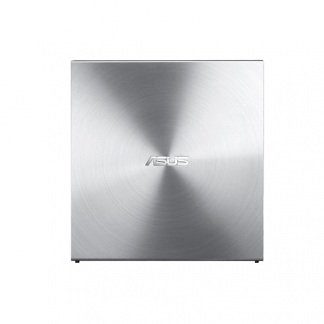 ASUS SDRW-08U5S-U - Disk drive - DVD±RW (±R DL) / DVD-RAM - 8x / 8x / 5x - USB 2.0 - external - silver - 2