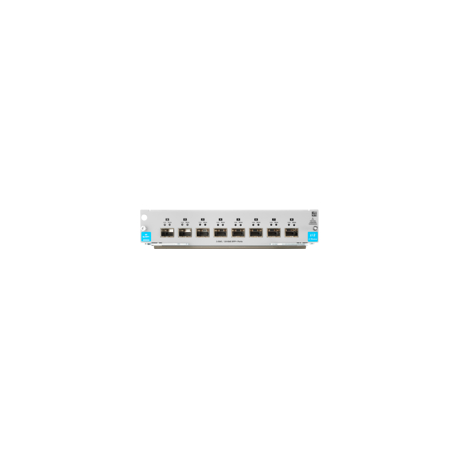 HPE - Expansion module - Gigabit Ethernet / 10 Gigabit SFP+ x 8 - for HPE Aruba 5406R 16-port SFP+, 5406R 8-port 1 / 2.5 / 5 / 10GBASE-T PoE+ / 8-port SFP+ - 1
