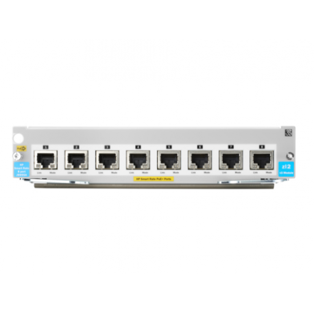 HPE - Expansion module - Gigabit Ethernet / 10 Gigabit SFP+ x 8 - for HPE Aruba 5406R 16-port SFP+, 5406R 8-port 1 / 2.5 / 5 / 10GBASE-T PoE+ / 8-port SFP+ - 2