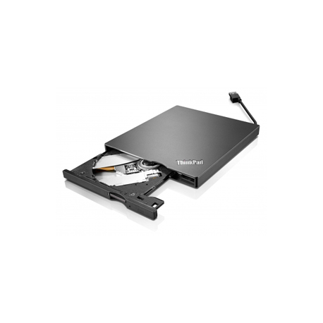 Lenovo ThinkPad UltraSlim USB DVD Burner - DVD±RW (±R DL)  /  DVD-RAM - SuperSpeed USB 3.0 - external - CRU - pro IdeaPad Slim 7 14ARE05; ThinkCentre M75q Gen 2; M80; V14 IGL; Yoga Slim 7 Pro 14 - 1