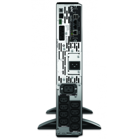 APC Smart-UPS X 3000 Rack / Tower LCD - UPS - AC 208 / 220 / 230 / 240 V - 2.7 kW - 3000 VA - Ethernet 10 / 100, RS-232 - output connectors: 9 - 2U - black - for P / N: AR4024SP, AR4024SPX429, AR4024SPX431, AR4024SPX432, NBWL0356A, SMX3000LVUS - 3