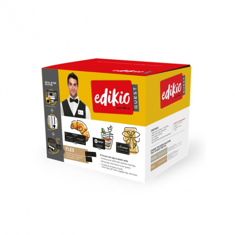 Edikio FLEX Guest solution, single sided, 12 dots/mm (300 dpi), USB, Ethernet - 1