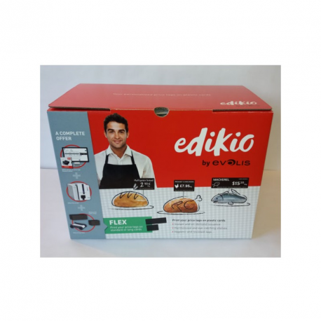 Edikio FLEX Price Tag solution, single sided, 12 dots/mm (300 dpi), USB - 2