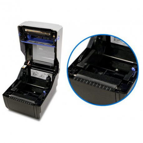 SATO CG 412 - Label printer - direct thermal  /  thermal transfer - Roll (10.7 cm) - 305 dpi - up to 100 mm / sec - USB, serial - 2