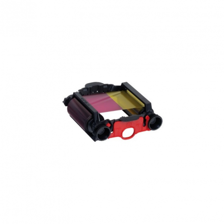 Badgy - YMCKO - print ribbon cassette - for Badgy 100, 1st Generation, 200 - 0