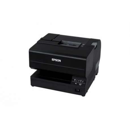 Epson TM J7700 - Receipt printer - ink-jet - Roll (8.3 cm), 230 x 297 mm - up to 98 mm / sec - USB 2.0, LAN - cutter - white - 3