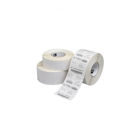Zebra PolyE 3100T Gloss - Polyethylene (PE) - glossy - permanent acrylic adhesive - white - 50.8 x 25.4 mm 5180 label(s) (1 roll(s) x 5180) labels - 2