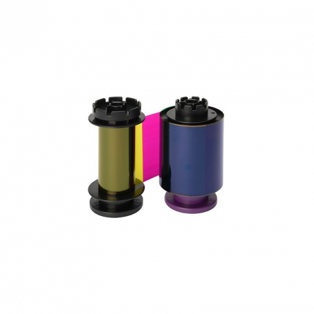 Evolis High Trust YMCKI ribbon - Colour (cyan, magenta, yellow, resin black, inhibitor) - print ribbon (colour) - for Evolis Avansia - 2
