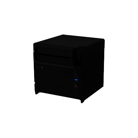 Seiko Instruments RP-F10 series - Receipt printer - thermal line - Roll (8 cm) - 203 dpi - up to 250 mm / sec - USB, LAN, USB host - cutter - black - 0