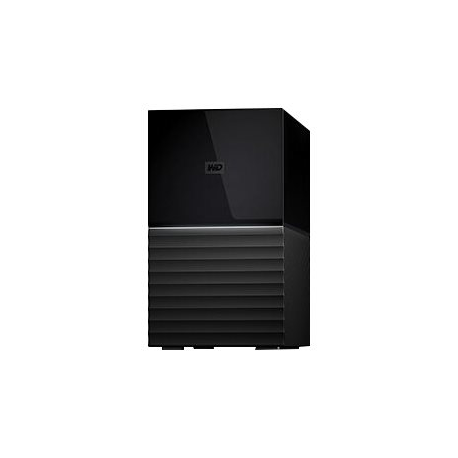 WD My Book Duo WDBFBE0280JBK - Hard drive array - 28 TB - 2 bays - HDD 14 TB x 2 - USB 3.1 Gen 1 (external) - 2