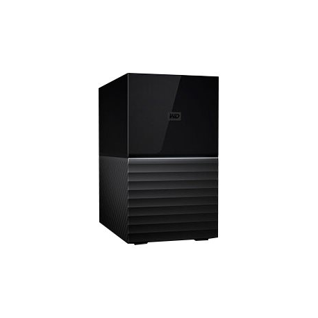 WD My Book Duo WDBFBE0280JBK - Hard drive array - 28 TB - 2 bays - HDD 14 TB x 2 - USB 3.1 Gen 1 (external) - 3