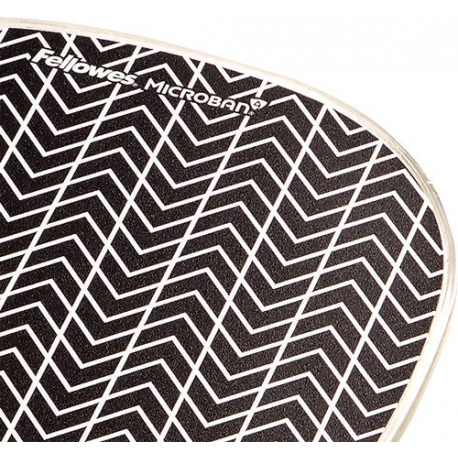 Fellowes Photo Gel - Mouse pad with wrist pillow - chevron - 4