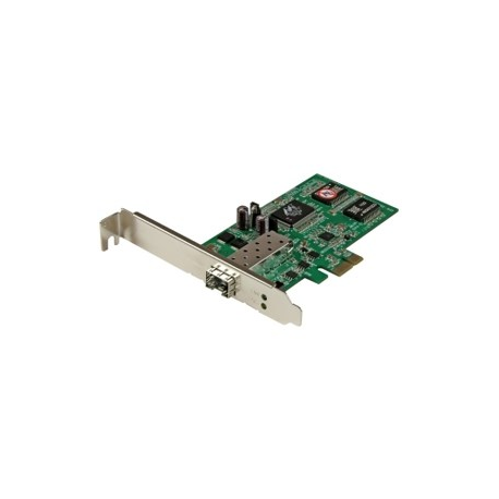 StarTech.com PCI Express Gigabit Ethernet Fiber Network Card w / Open SFP - PCIe GbE SFP Network Card Adapter NIC - Fiber Optic SFP Adapter (PEX1000SFP2) - Network adapter - PCIe low profile - GigE - 1000Base-LX, 1000Base-SX - for P / N: GLCLHSMDSTTA, GLCSXMMDST, GLCSXMMDSTT, GLCTEST, MASFP1GBTXST, SFP1GELXST - 0