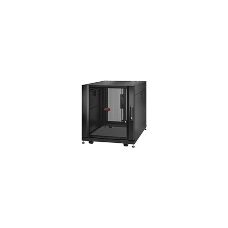 APC NetShelter SX - Rack cabinet - black - 12U - 19" - for P / N: SURT48RMXLBP - 0