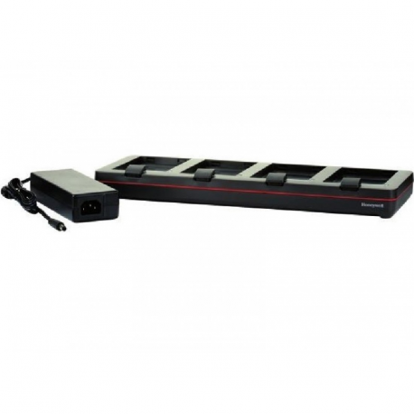 Honeywell Quad Battery Charger - Battery charger - output connectors: 4 - United Kingdom - for P / N: 318-055-010, 318-055-014 - 0