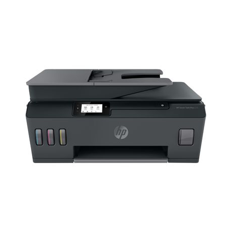 HP Smart Tank Plus 570 Wireless All-in-One - Multifunction printer - colour - ink-jet - refillable - Legal (216 x 356 mm) (original) - A4 / Legal (media) - up to 10 ppm (copying) - up to 11 ppm (printing) - 100 sheets - USB 2.0, Wi-Fi(n), Bluetooth - 0