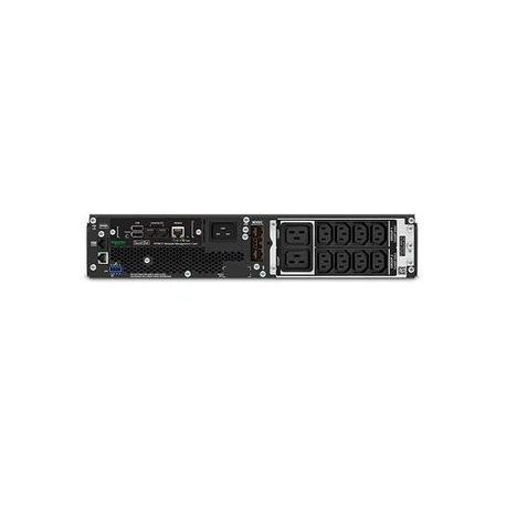 APC Smart-UPS SRT 3000VA RM - UPS (rack-mountable / external) - AC 220 / 230 / 240 V - 2700 Watt - 3000 VA - Lead Acid - RS-232, USB - output connectors: 10 - 2U - black - with APC UPS Network Management Card AP9631 - for P / N: AR4018SPX432, AR4024SP, AR4024SPX429, AR4024SPX431, AR4024SPX432, NBWL0356A - 1