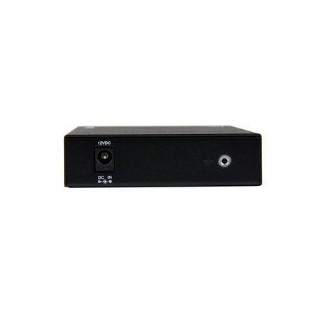 StarTech.com 10 / 100 Mbps Ethernet to Fiber Optic Media Converter - Steel - Chassis Mount - ST Multimode - 1310nm - 2km (ET90110ST2) - Fibre media converter - 100Mb LAN - 10Base-T, 100Base-FX, 100Base-TX - RJ-45  /  ST multi-mode - up to 2 km - 1310 nm - for P / N: ETCHS2U, SVA12M2NEUA, SVA12M5NA - 2