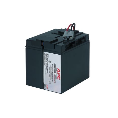 APC Replacement Battery Cartridge #7 - UPS battery - 1 x battery - Lead Acid - black - for P / N: SMT1500C, SMT1500I-AR, SMT1500IC, SMT1500NC, SMT1500TW, SUA1500ICH-45, SUA1500-TW - 2