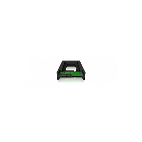 RaidSonic ICY BOX IB-2538StS - Storage bay adapter - 3.5" to 2.5" - black - 3