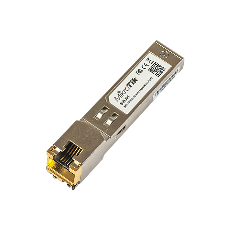 MikroTik S-RJ01 - SFP (mini-GBIC) transceiver module - GigE - 10Base-T, 100Base-TX, 1000Base-T - SFP (mini-GBIC) / RJ-45 - 2