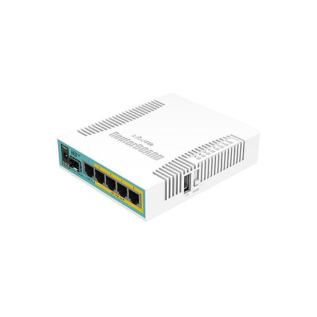 MikroTik RouterBOARD hEX RB960PGS - Router - 4-port switch - GigE - 2