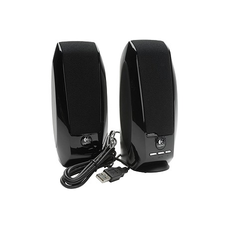 Logitech S150 Digital USB - Speakers - For PC - USB - 1.2 Watt (Total) - black - 3