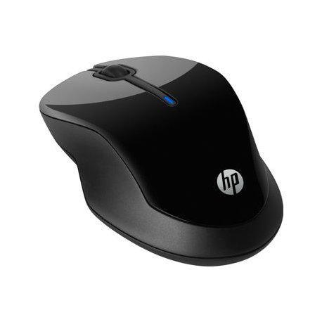HP 250 - Mouse - 3 buttons - wireless - 2.4 GHz - USB wireless receiver - black - for OMEN by HP Laptop 16; Victus 15L by HP; Pavilion 32, TP01; Pavilion Gaming TG01 - 1