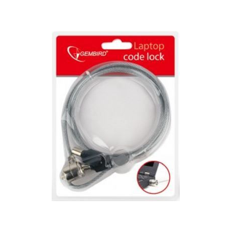 Gembird LK-K-01 - Security cable lock - 1.8 m - 1
