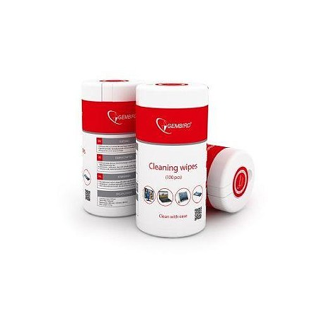 Gembird - Cleaning wipes (pack of 100 pieces) - 2