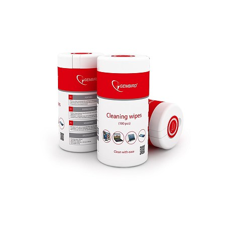 Gembird - Cleaning wipes (pack of 100 pieces) - 4