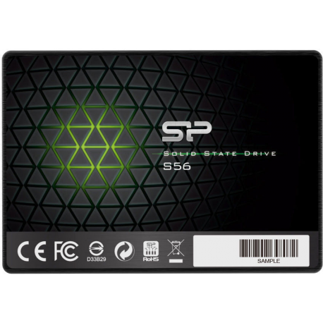 SILICON POWER Slim S56 - Solid state drive - 120 GB - internal - 2.5" - SATA 6Gb/s - 2
