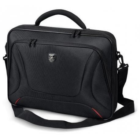 PORT COURCHEVEL Clamshell - Notebook carrying case - 17.3" - black - 1