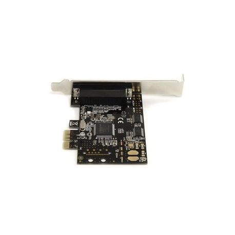 StarTech.com 2S1P PCI Express Serial Parallel Combo Card with Breakout Cable - Parallel / serial adapter - PCIe low profile - RS-232 - 2 ports + 1 x parallel port - 4