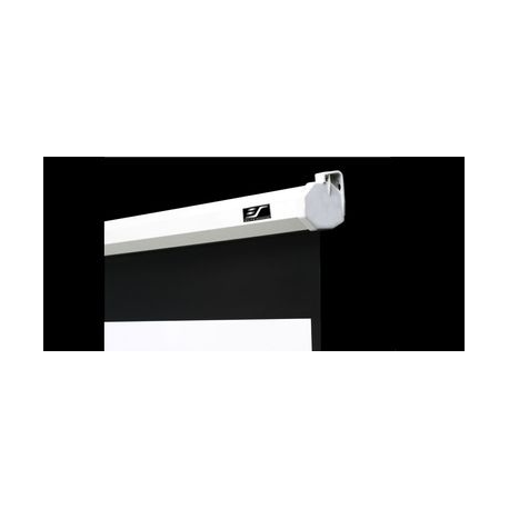 Elite Screens Manual Series M135XWH - Projection screen - ceiling mountable, wall mountable - 135" (343 cm) - 16:9 - MaxWhite - white - 2