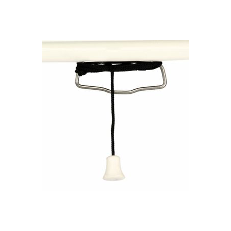 Elite Screens Manual Series M150XWV2 - Projection screen - ceiling mountable, wall mountable - 150" (381 cm) - 4:3 - MaxWhite - white - 4