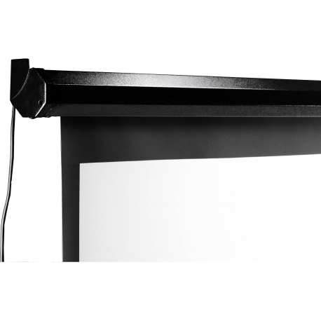 Elite Spectrum Series Electric110H - Projection screen - ceiling mountable, wall mountable - motorised - 110 V - 110" (279 cm) - 16:9 - MaxWhite - black - 2