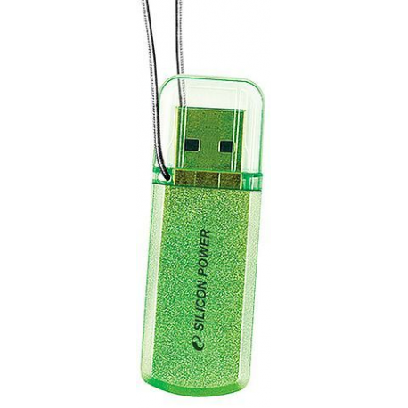 SILICON POWER Helios 101 - USB flash drive - 8 GB - USB 2.0 - apple green - 1