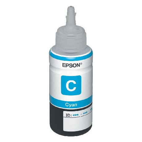 Epson T6642 - 70 ml - cyan - original - ink refill - for Epson L386; EcoTank ET-2600, 2650, L121, L1455; EcoTank ITS L3050, L3060, L3070 - 2