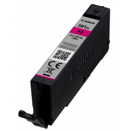 Canon CLI-581M XL - 8.3 ml - XL size - magenta - original - ink tank - for PIXMA TS6251, TS6350, TS6351, TS705, TS8252, TS8350, TS8351, TS8352, TS9550, TS9551 - 0